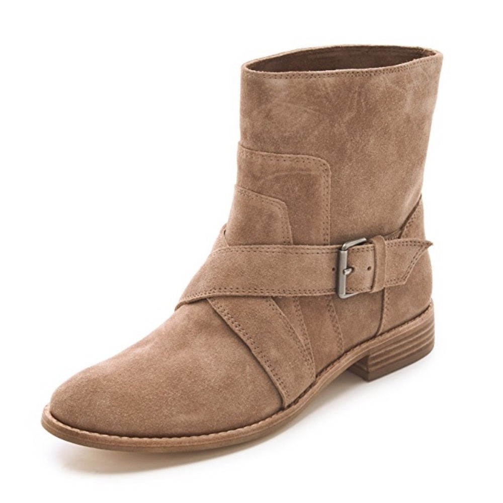 Splendid Toronto Wrap Strap Taupe Booties